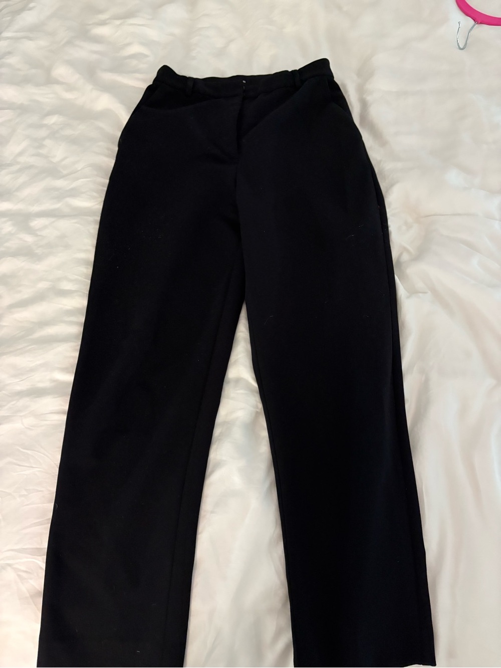Express Black Straight-Leg Women's Pants